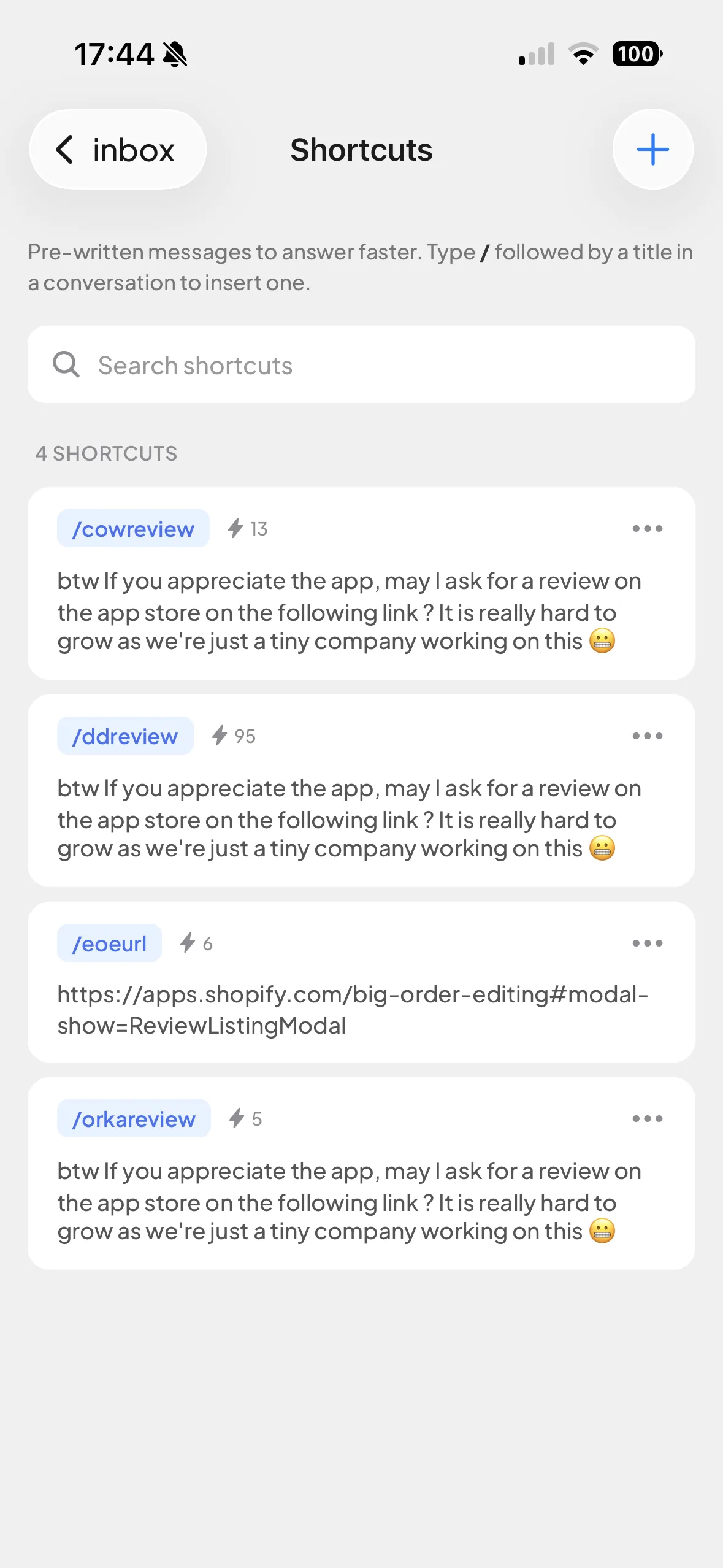 Orka for iOS — Keep your replies close